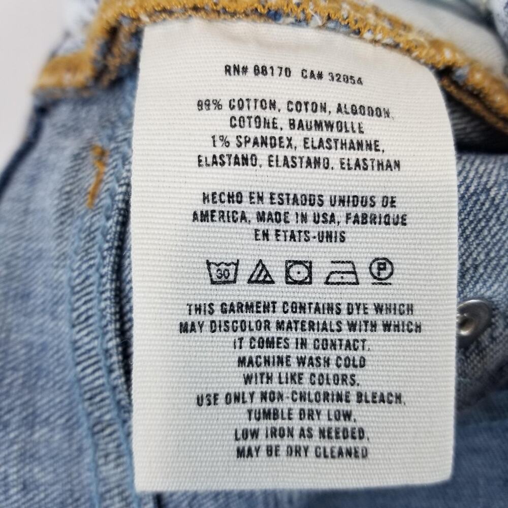 Pilcro and the Letterpress Jeans Womens 27 Hyphen Distressed Straight Leg USA - Picture 7 of 11